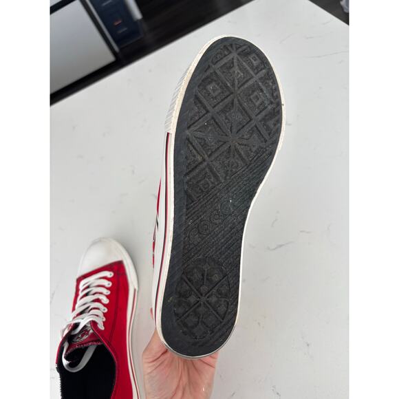 KC Chiefs Foco low top athletic sneakers NFL Mens sz 9 Novelty red white main image 6